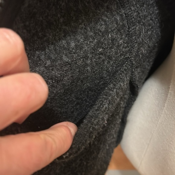 Eddie Bauer Charcoal Fleece Long Sleeve Zip front Hooded Sweatshirt Women’s M - Picture 8 of 11